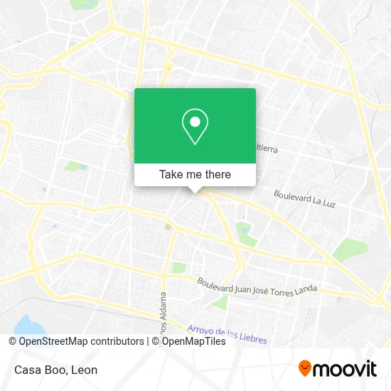 Casa Boo map