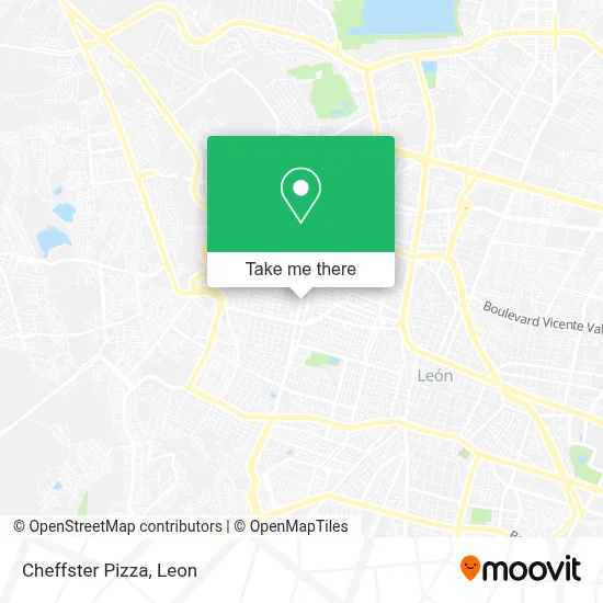 Cheffster Pizza map