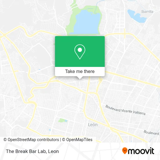 The Break Bar Lab map