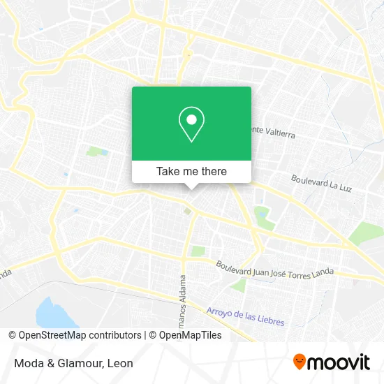 Moda & Glamour map