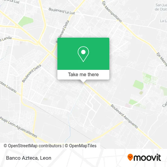 Banco Azteca map