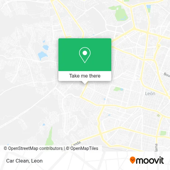 Car Clean map