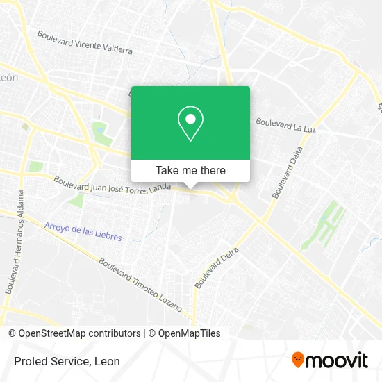 Proled Service map