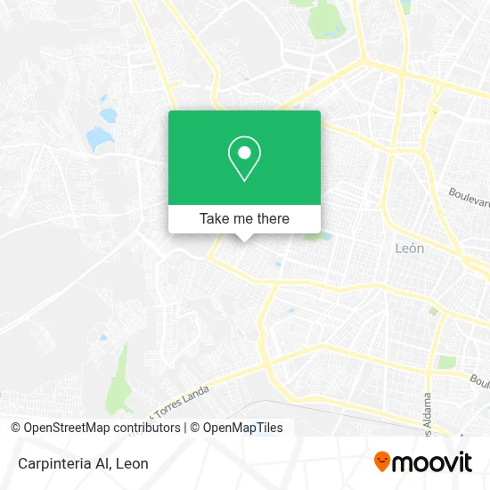 Carpinteria Al map