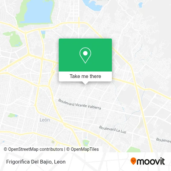 Frigorifica Del Bajio map