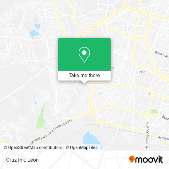Cruz Ink map