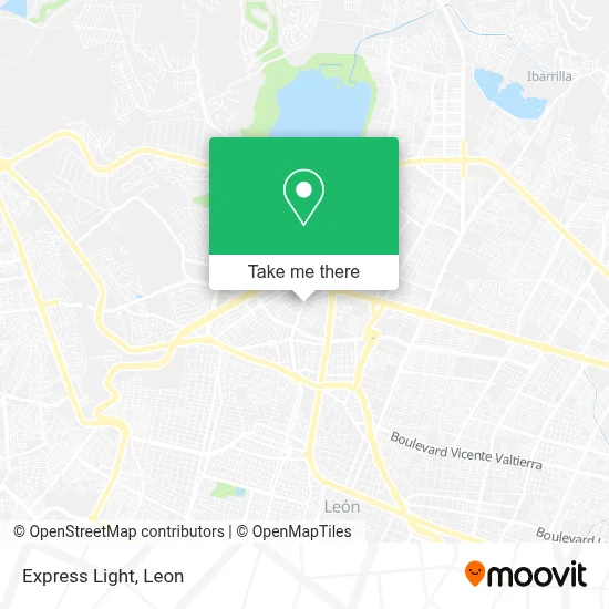 Express Light map