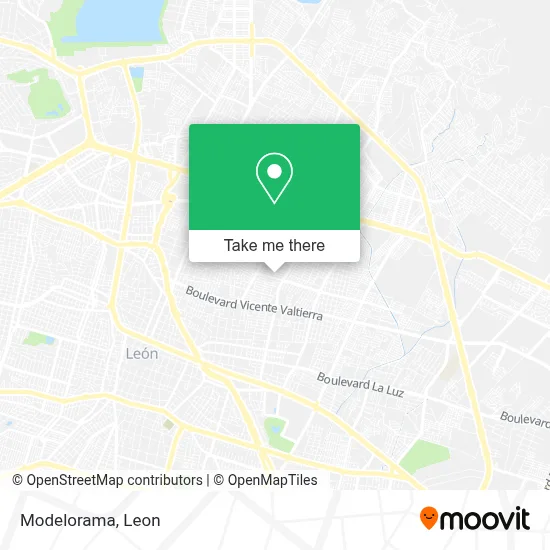 Modelorama map