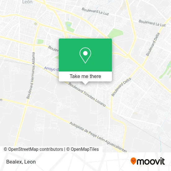 Bealex map