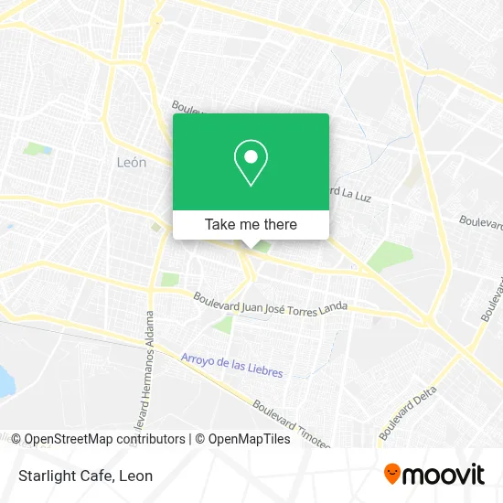 Starlight Cafe map