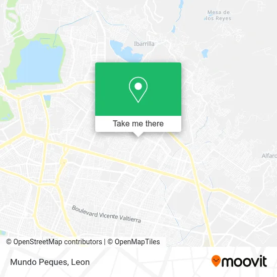 Mundo Peques map