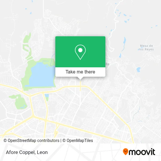 Afore Coppel map