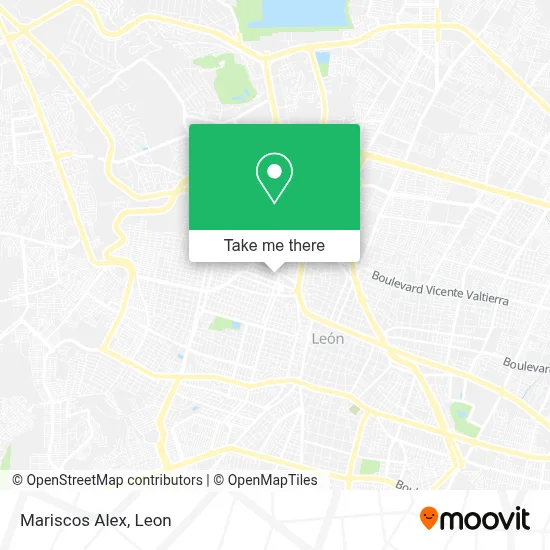 Mariscos Alex map