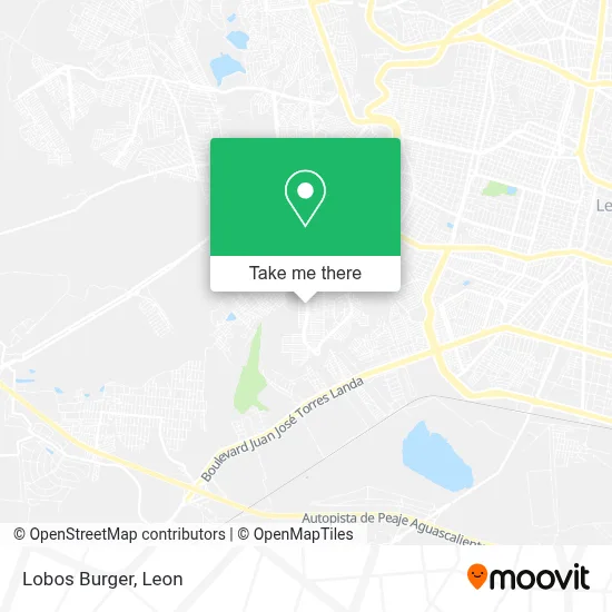 Lobos Burger map