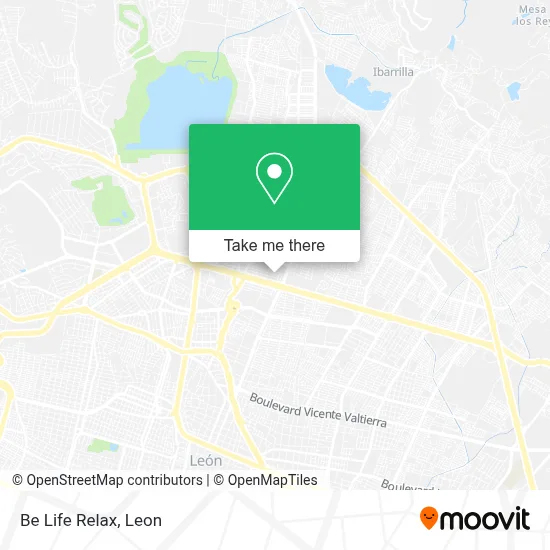 Be Life Relax map