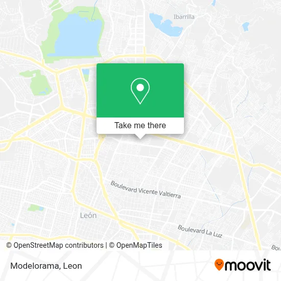 Modelorama map