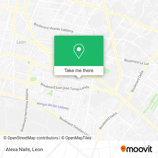 Alexa Nails map