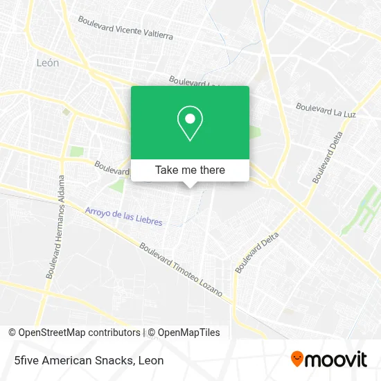 5five American Snacks map