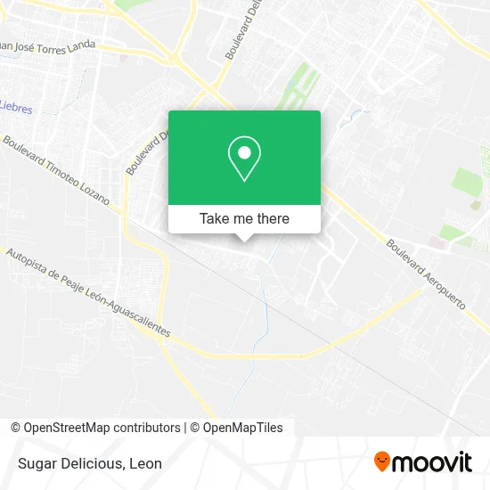 Sugar Delicious map