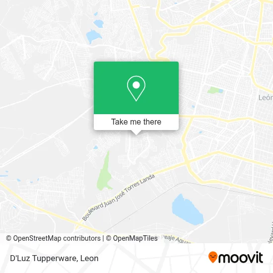 D'Luz Tupperware map