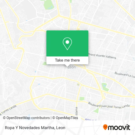 Ropa Y Novedades Martha map