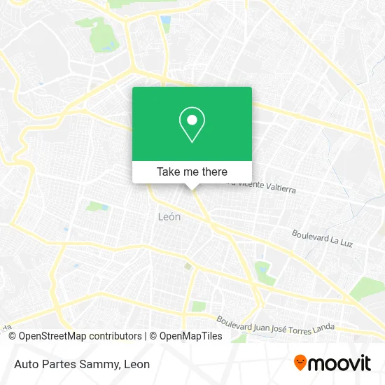 Auto Partes Sammy map