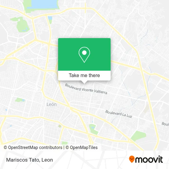 Mariscos Tato map