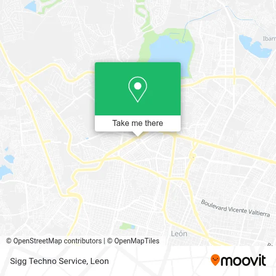 Sigg Techno Service map