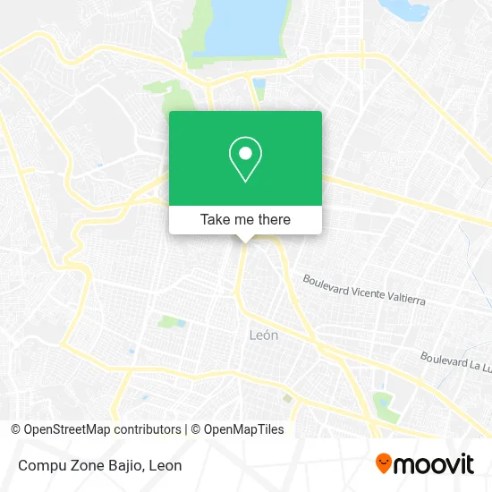 Compu Zone Bajio map