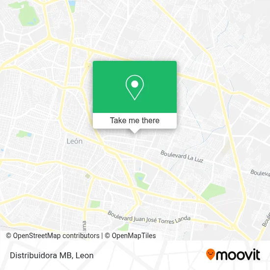 Distribuidora MB map