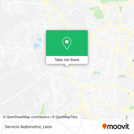 Servicio Automotriz map