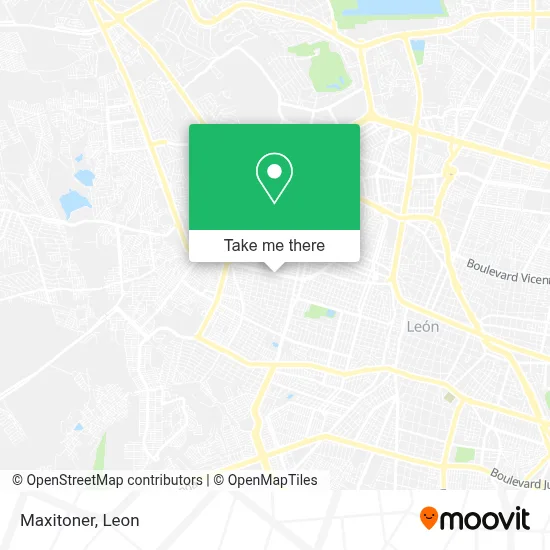 Maxitoner map