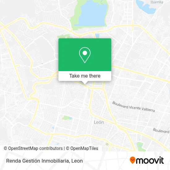Renda Gestión Inmobiliaria map