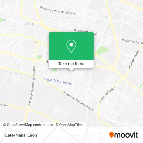 Lete/Nails map