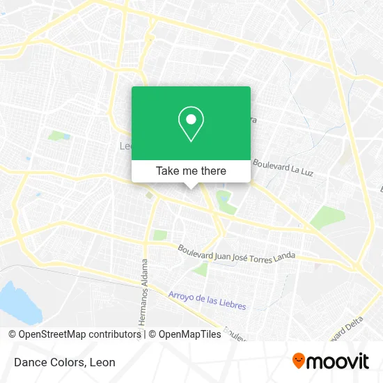 Dance Colors map