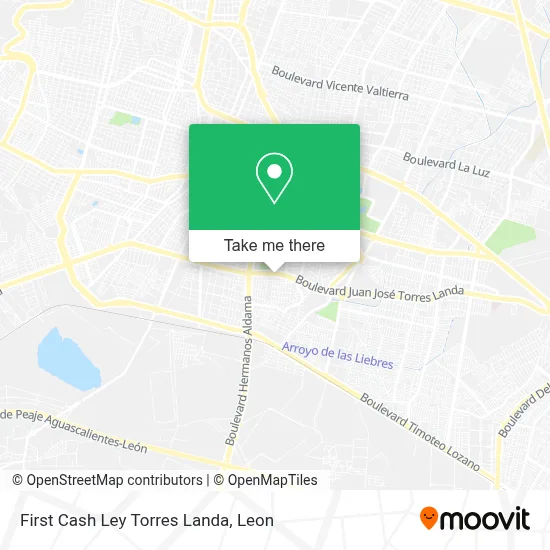 First Cash Ley Torres Landa map