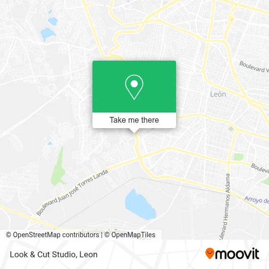 Look & Cut Studio map