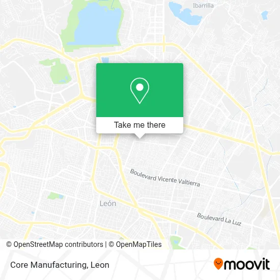 Core Manufacturing map
