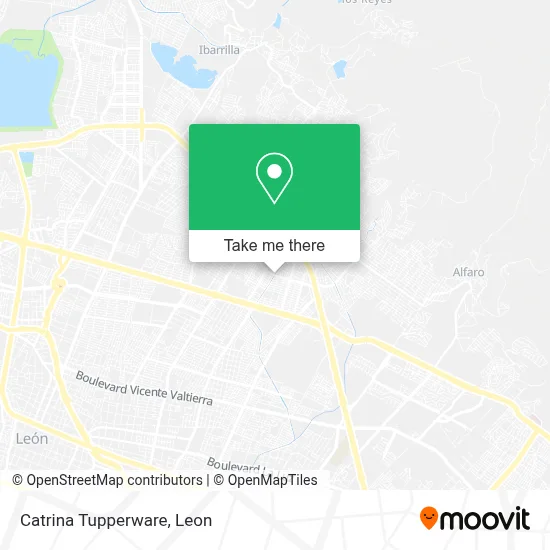 Catrina Tupperware map