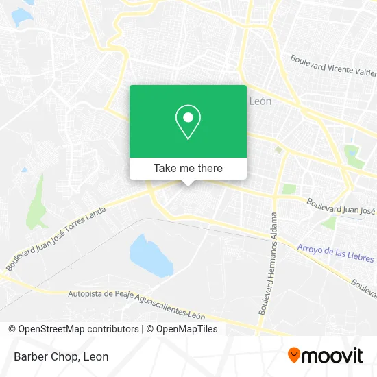 Barber Chop map