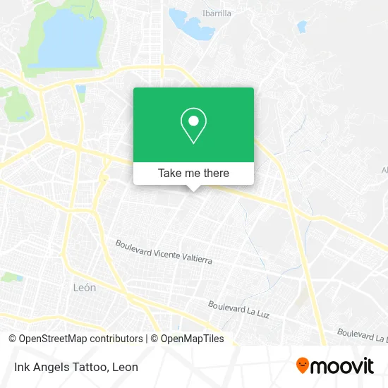 Ink Angels Tattoo map