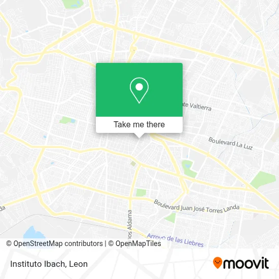 Instituto Ibach map
