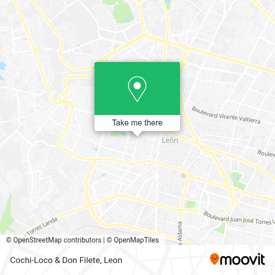 Cochi-Loco & Don Filete map