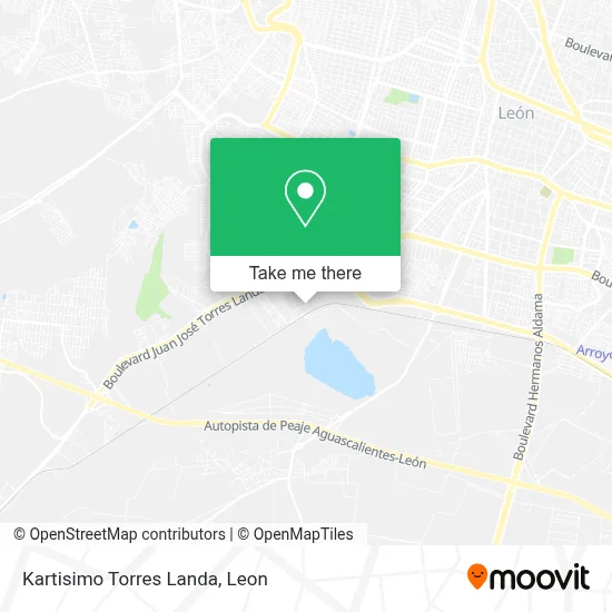 Kartisimo Torres Landa map