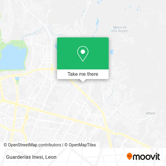 Guarderías Inesi map