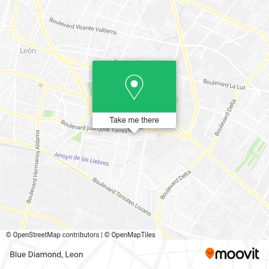 Blue Diamond map