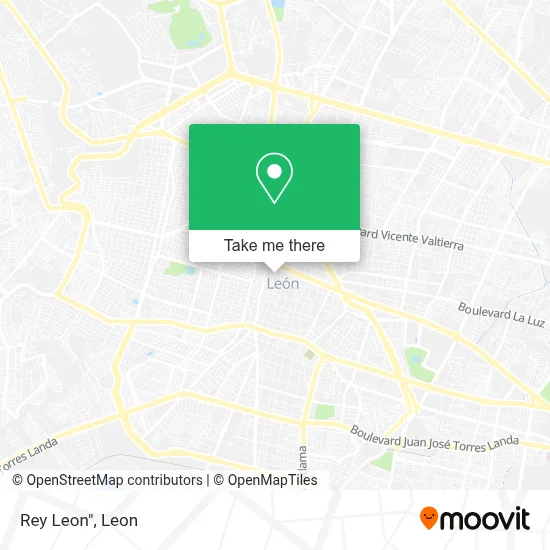 Rey Leon" map