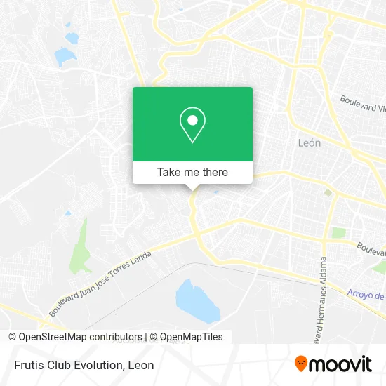 Frutis Club Evolution map
