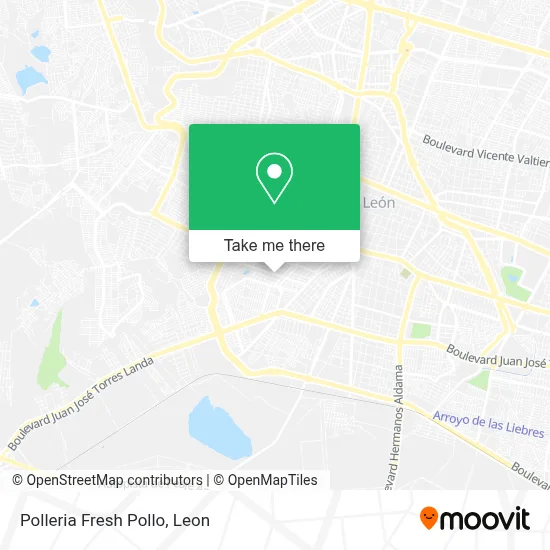 Polleria Fresh Pollo map