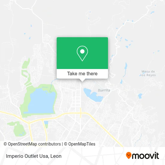 Imperio Outlet Usa map